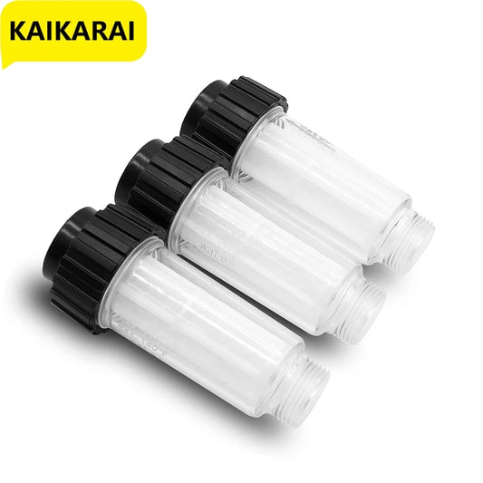 High Pressure Washer Water Filter For Karcher K2 K3 K4 K5 K6 K7 G 3/4'' Water Filters With 2 Filter Cores For Lavor For Nilfisk