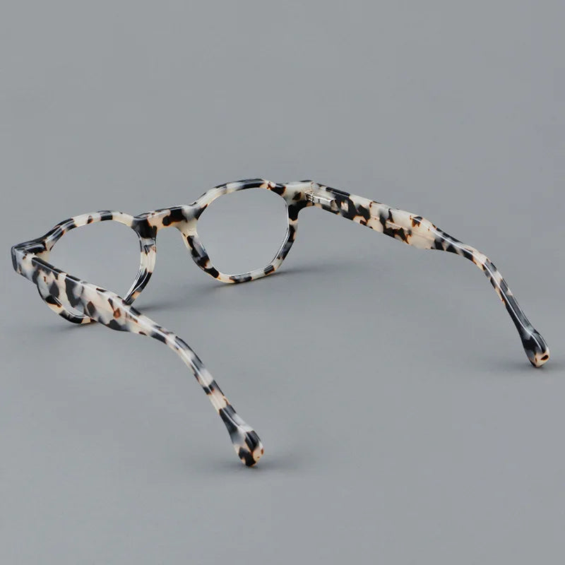 2024 New Plate Glasses Frames Retro Polygonal Men And Women Glasses Frames Round Frame Optical Prescription Glasses Frames 2114