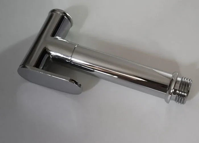 Brass Hand held black Bidet Shower set  Perforating Toilet Jet Cleaner Portable brushed gold and gray Bidet Shower Head BD01