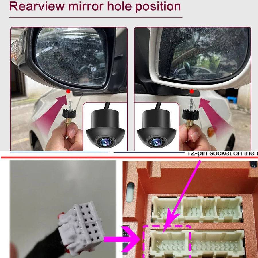 360 camera 360 panoramic camera  360 bird's-eye view camera 1080P