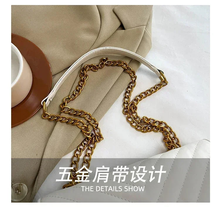 Ladies' elegant crossbody bag with shoulder strap design, made of high-quality leather material, classic and popular
