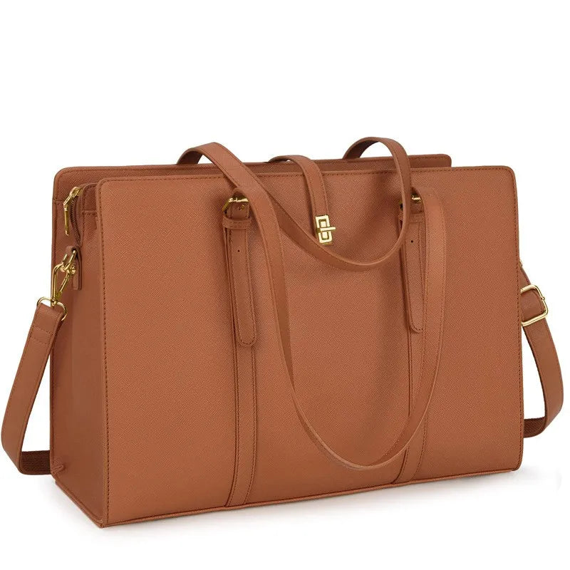 Ladies' handbag, large-capacity multi-functional crossbody bag, PU leather,  and durable, commuting single-shoulder c
