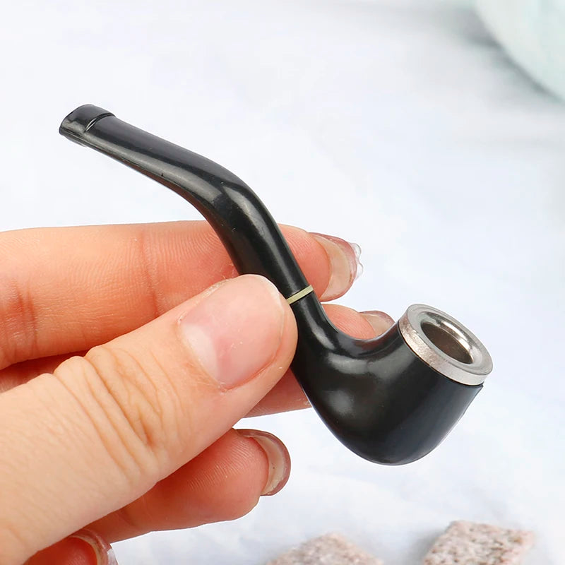 1/6 Miniature Scene Model Dollhouse Accessories Mini Handheld Smoking Pipe Toys
