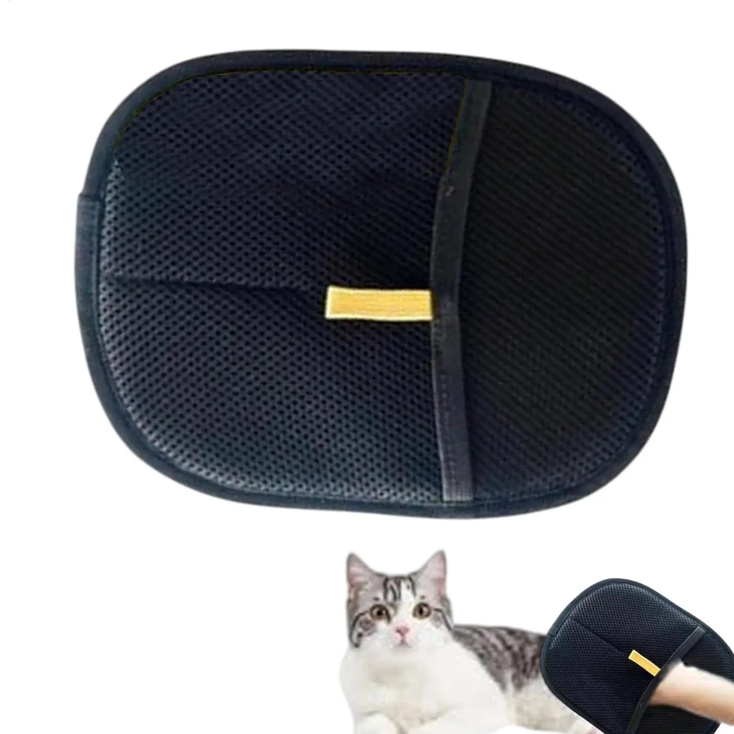 Pet Grooming Gloves Static Removal Gloves Pet Hair Double-Sided Pet Gloves for Washing Deshedding Grooming Versatile Pet Gloves