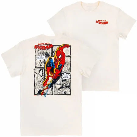 Marvel Spider-Man Printed Short Sleeve T-Shirt Men's and Women's Summer New Fashion Trend Street Casual Crew Neck Loose Top