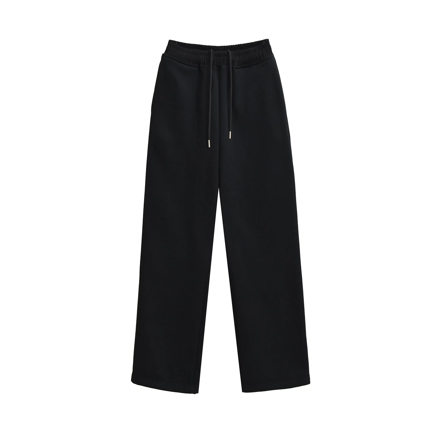 HH Women Solid Pants Suits Pullover Coats Hooded Sweatshirts Drawstring Wide Leg Trousers Autumn Casual Woman Jogging Pants Sets