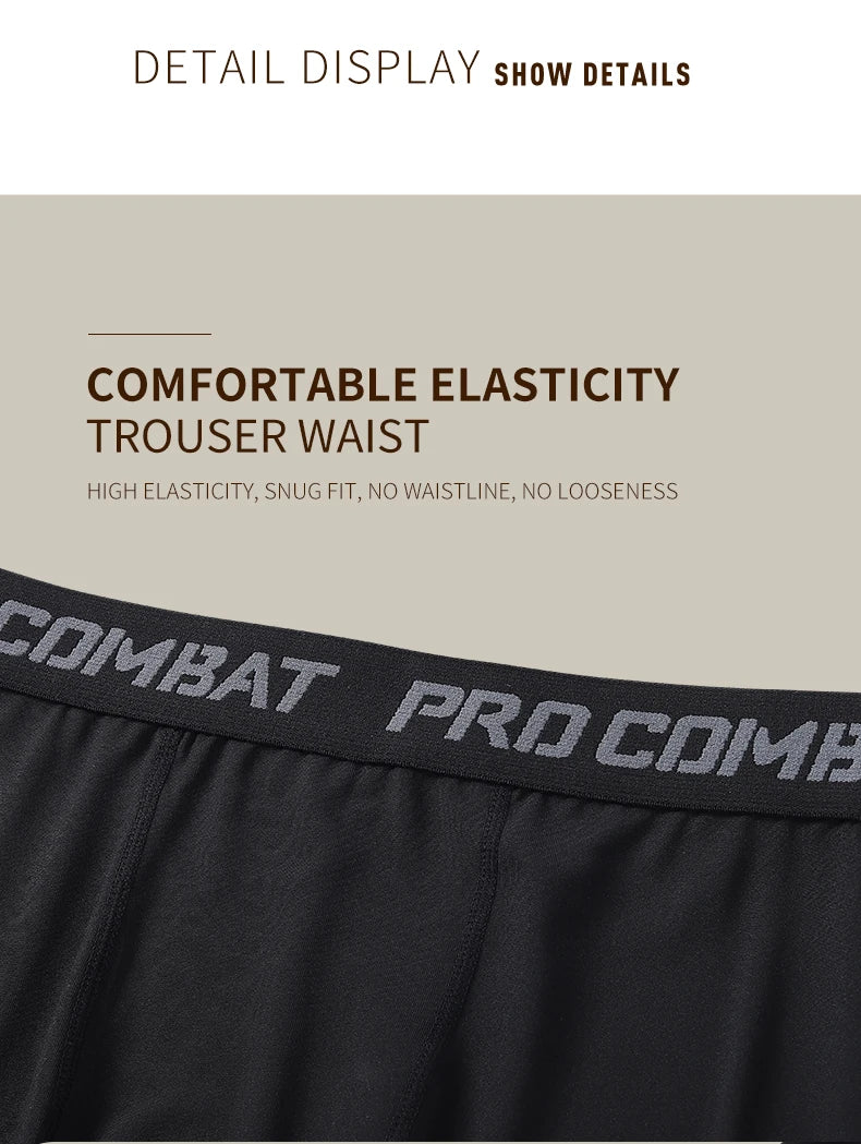 Warm Pants For Men With Plush And Thickened Autumn And Winter High Elasticity, Tight Fitting Sports Bottoms And Slim Fitting Pan