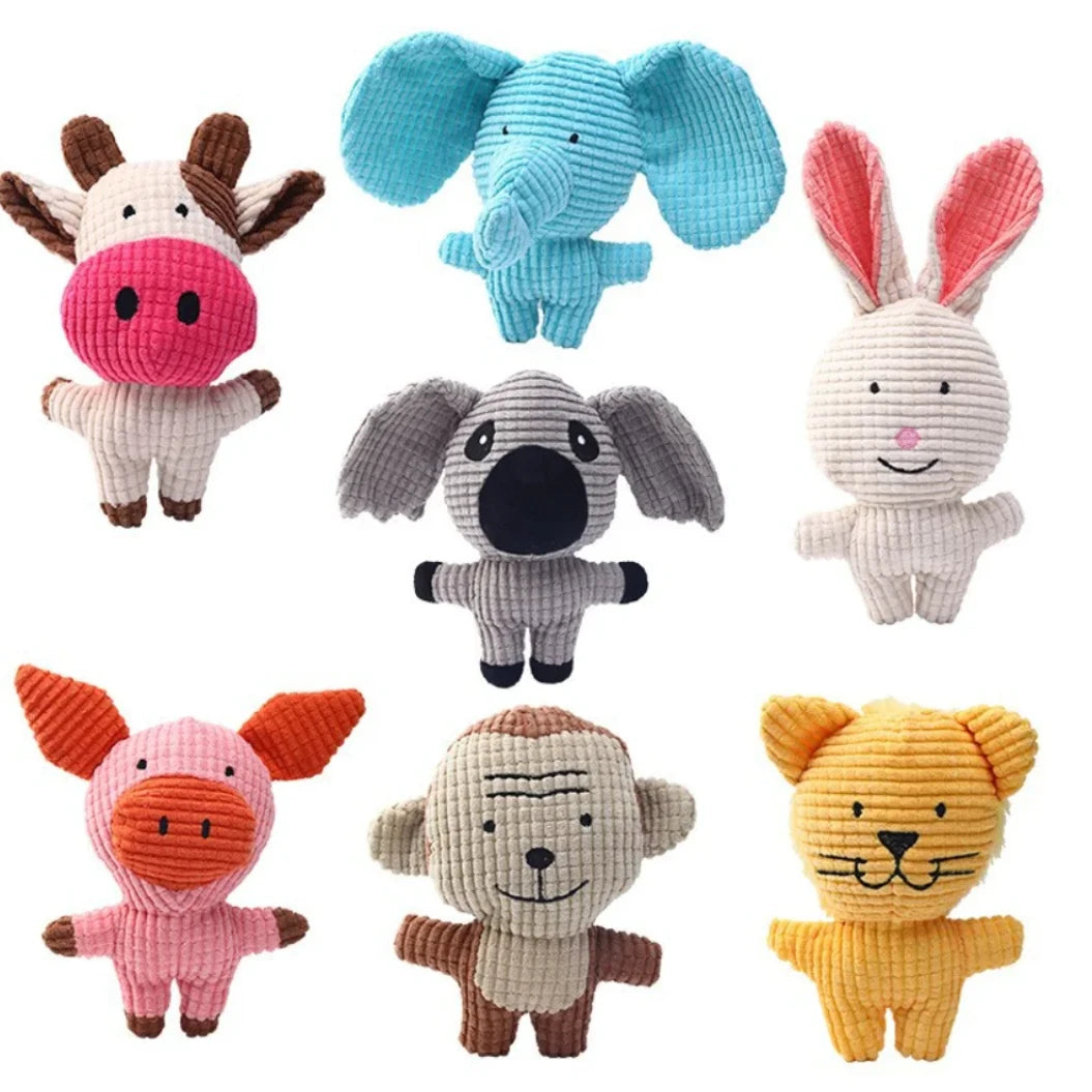 New pet plush toys bite-resistant teething toys for dogs and cats to relieve boredom pet toys