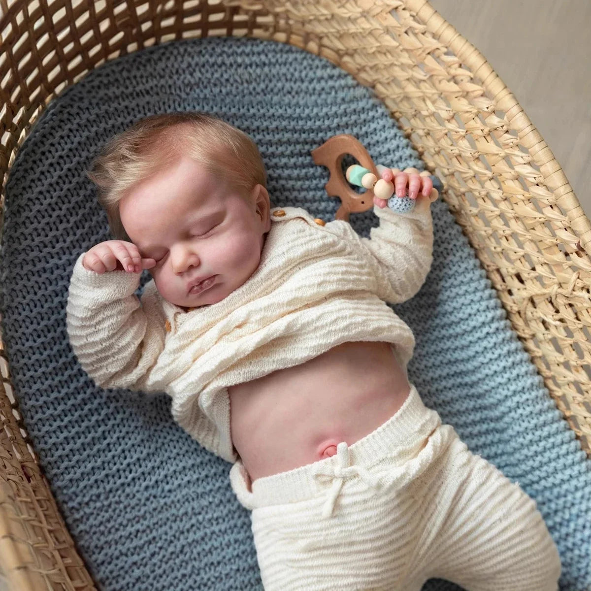 49cm 19in High Quality Handmade Dolls Reborn Dolls High-quality Gifts Lifelike Fashionable Dolls Baby Dolls Have Been Painted