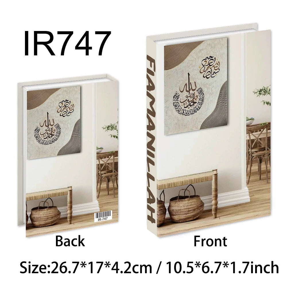 Islamic Serie Fake Book Decoration Coffee Table Decoration Living Room Fashion Prop Books Home Decoration Model Room Accessories