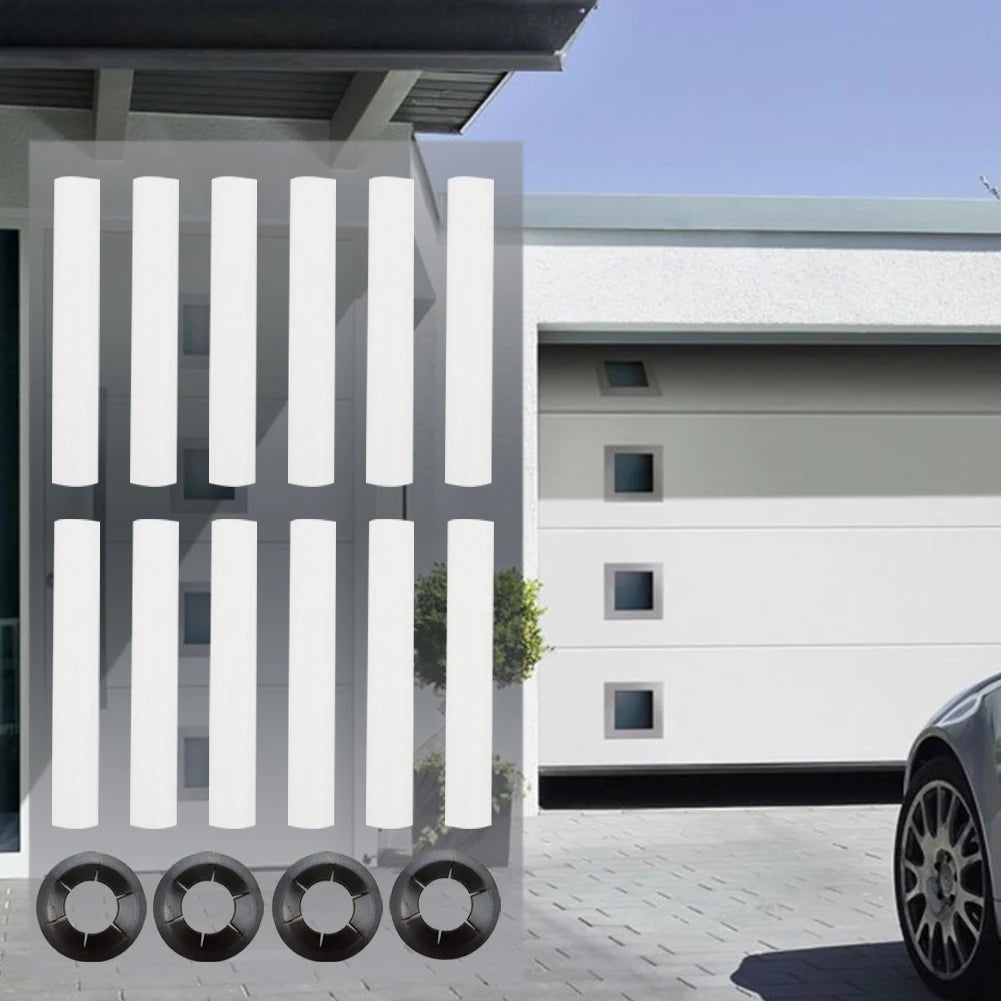20Pcs Garage Door Hinge Quiet Roller Sleeves Roller Shaft Gaskets Compatible with Quiet Garage Door Rollers Bearing