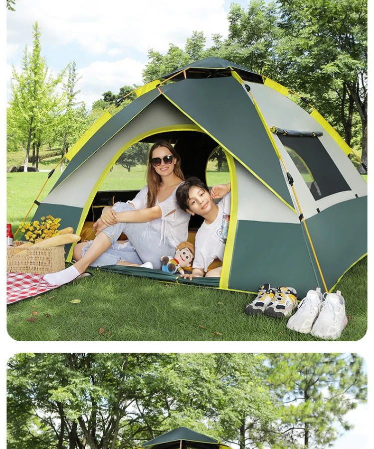 Instant Tent,Instant Pop Up Tents,Easy and Quick Setup Camping Tent,Windproof Waterproof with Rainfly for Outdoor Camping/Hiking