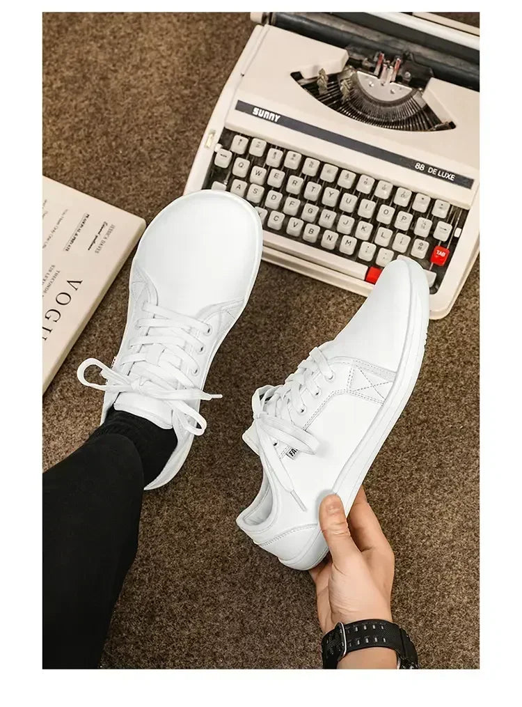 Womens Barefoot Shoes Wide Width Casaul Sneakers Unisex Plus Size Toe Shoes Zero Drop Minimalist Walking Flats for Men