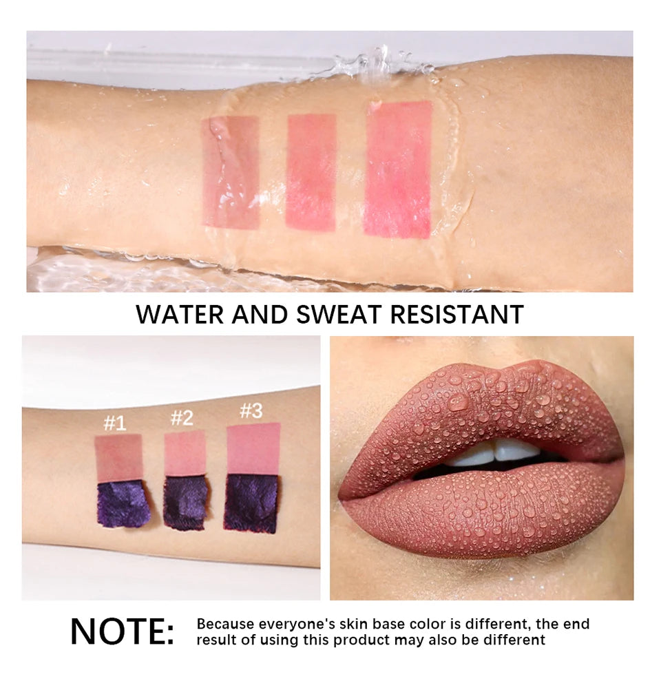 Long Lasting Lip Inks Korean Matte Lip Tint Peel Off Matte Tick for Lips Stick Free Shipping Liquid Lipstick Waterproof Makeup