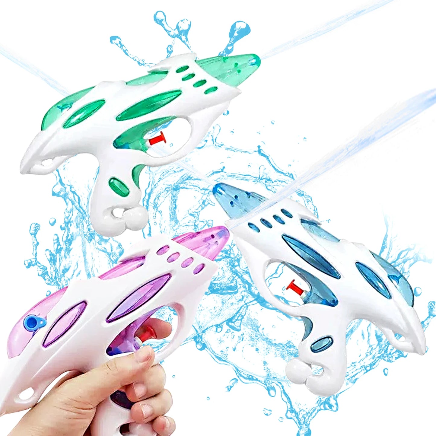 Children's water gun toys for boys and girls to play in water, outdoor bathing and swimming toys