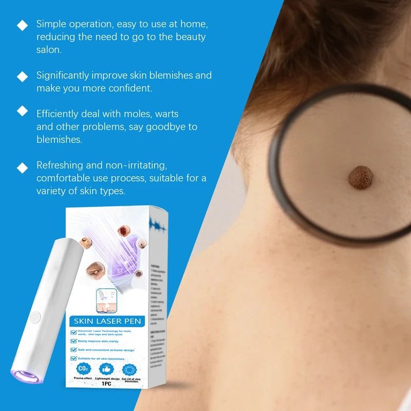 Skin Care Pen for Body Facial and Local Skin Cleaning Especially Lightweight and Portable for Home Use Remove Spots Tool