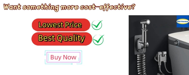 Bidet Spray Set Water Jet High Pressure Handheld Bidet Sprayer Toilet Cleaning Hygienic Shower for Bathroom Accessories