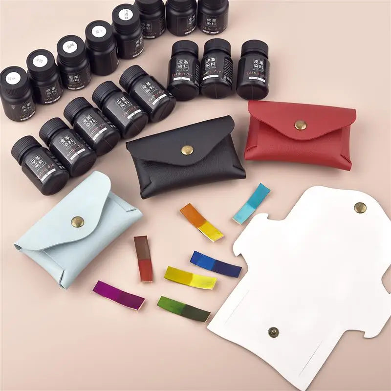 Leather Dye Complete Set Of Diy Handmade Leather Cow Leather Dye Vegetable Tanned Leather Dye Water