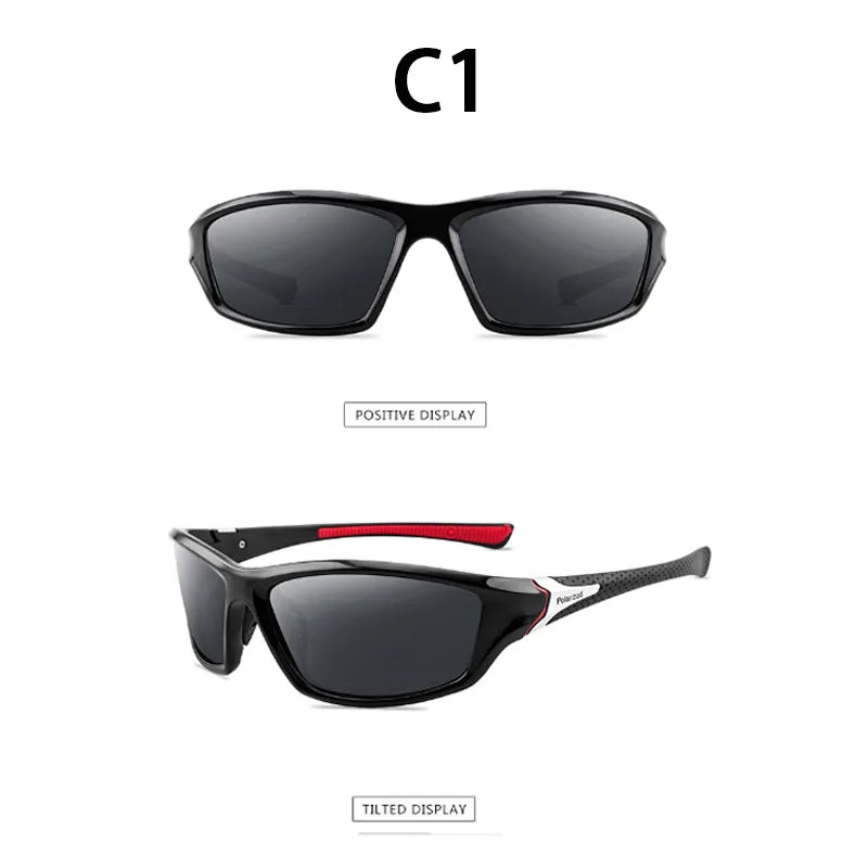 2025 Unisex 100% UV400 Polarised Driving Sun Glasses For Men Polarized Stylish Sunglasses Retro Fashion Male Goggle Eyewears