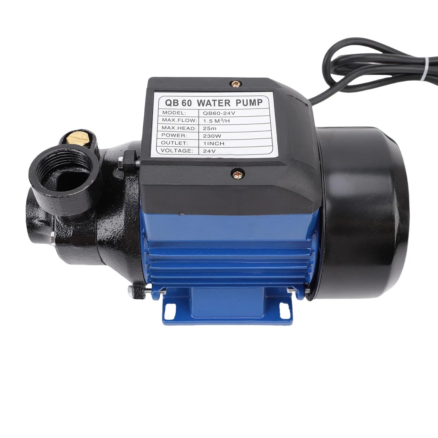 Irrigation Pump 230W 1.5m³/H Flowrate 1 Inch Outlet Quiet 3200RPM 25m High Lift  for Agricultural