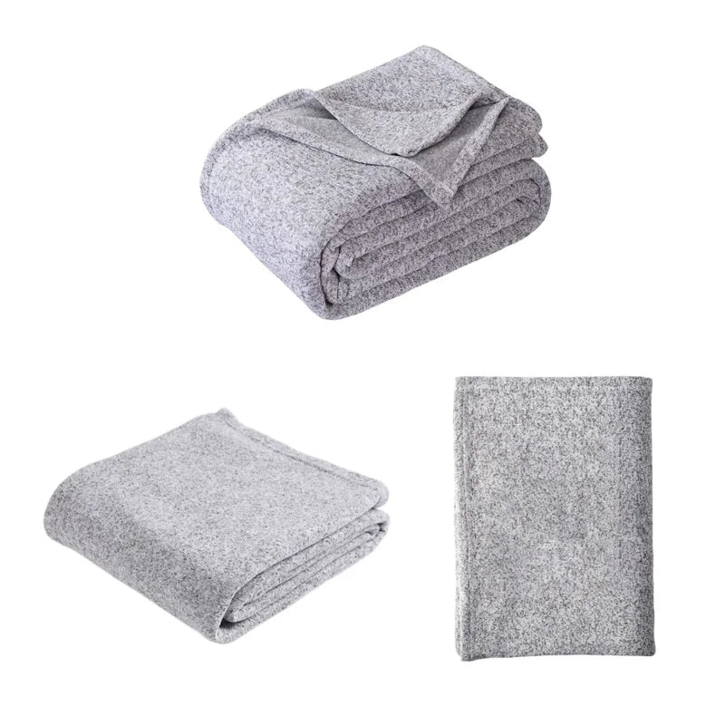 Soft Reversible Print Blanket for Any Season Quick Drying and Comfortable Fabric 87HA