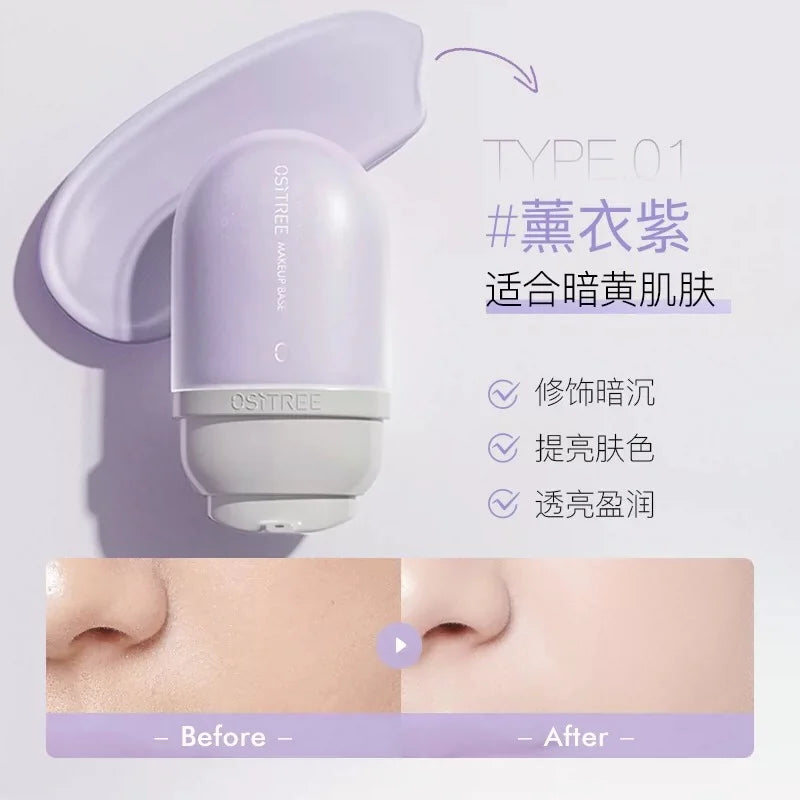 Color change isolation cream Sunscreen Base before makeup Isolate Moisturize and replenish concealer three in one
