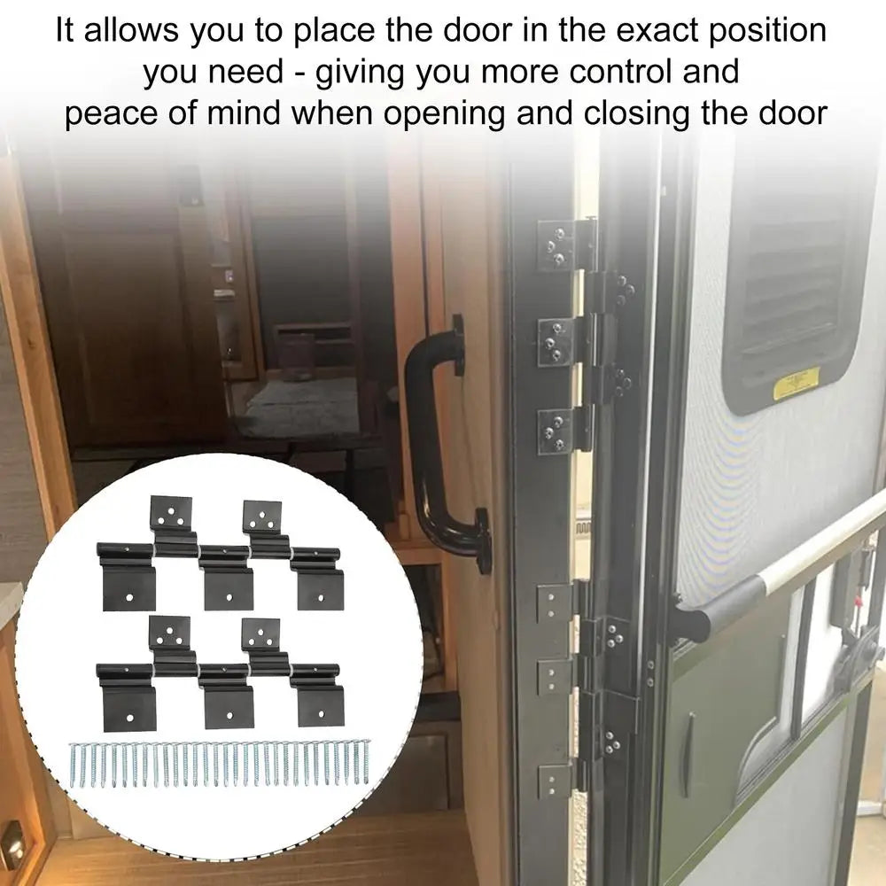 Interior Door Hinges Metal Motorhome Parts Door Hinges Replacement Parts Easy Install Entry Door Friction Hinge Kit Ramp Door