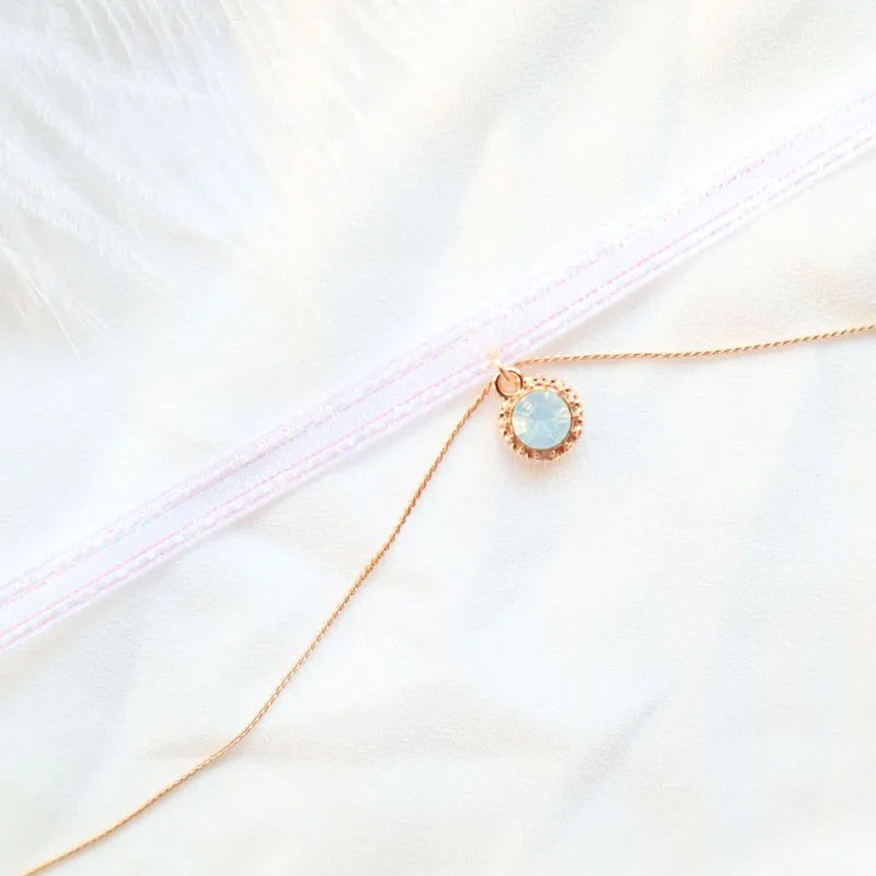Lace Velvet Sexy Shell Pendant Necklace for Women Neck Clavicle Pink Bow Star Pearl Chokers Lady Jewelry Accessories Girl Gift