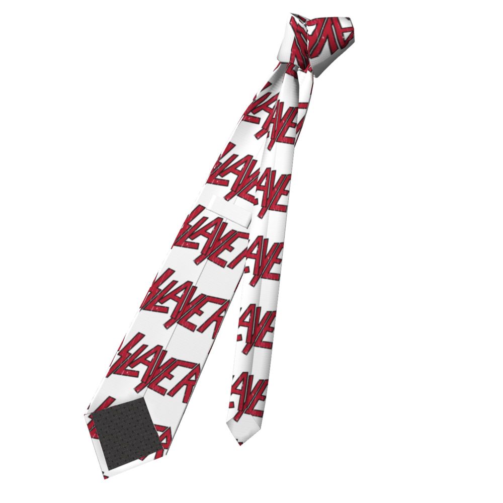 Slipknots Neckties Men's Customized Silk Heavy Metal Rock Music Gift Neck Tie for Office