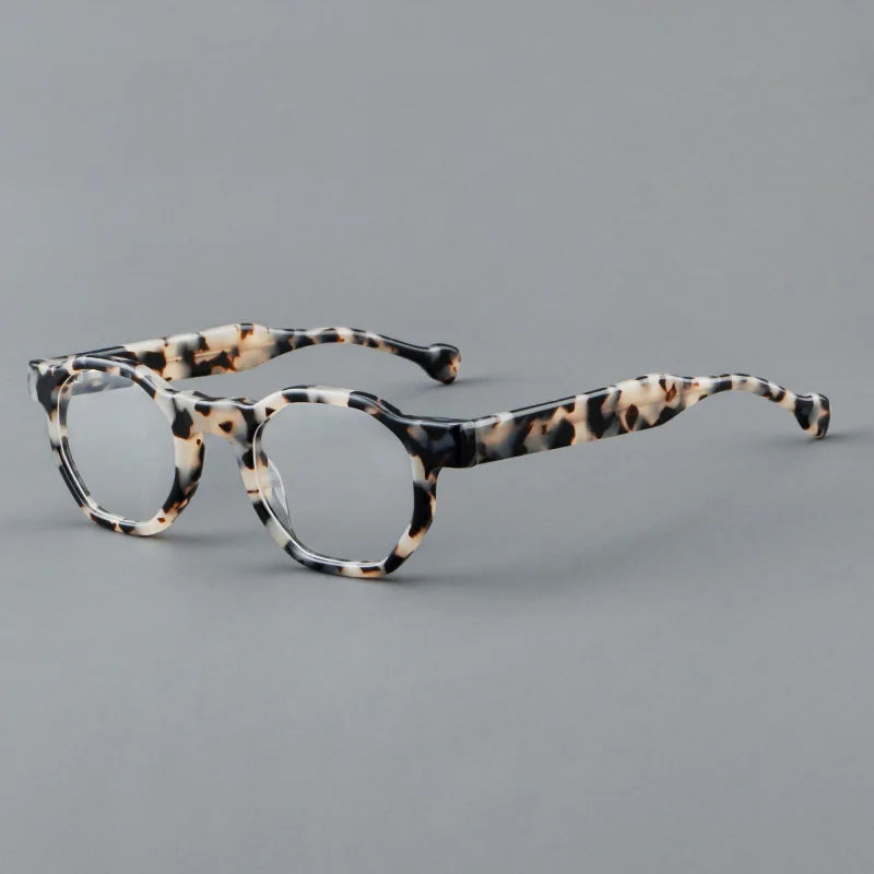 2024 New Plate Glasses Frames Retro Polygonal Men And Women Glasses Frames Round Frame Optical Prescription Glasses Frames 2114