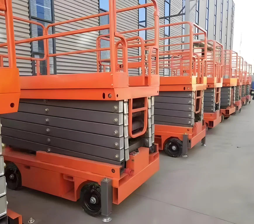 Customized Electric Scissor Lift 4-18m Aerial Skylift 6m 8m 10m 12m 14m Mobile Lifter Scaffolding Electric Hydraulic Scissor Lif