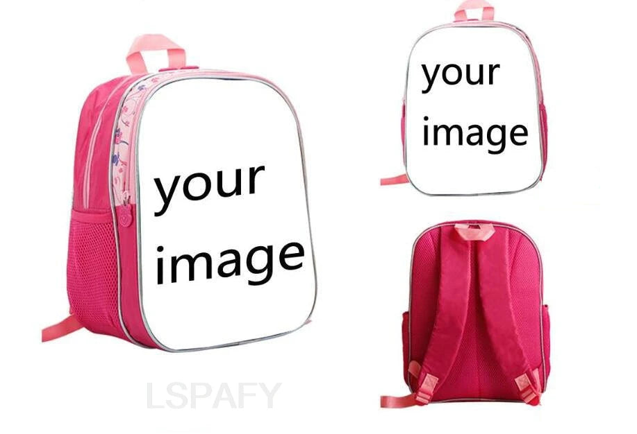 My Little Pony School Bags Kids Book Bags Prints Kindergarten Daypack Pink Cartoon Girls Schoolbags For 1-3-5Years Old