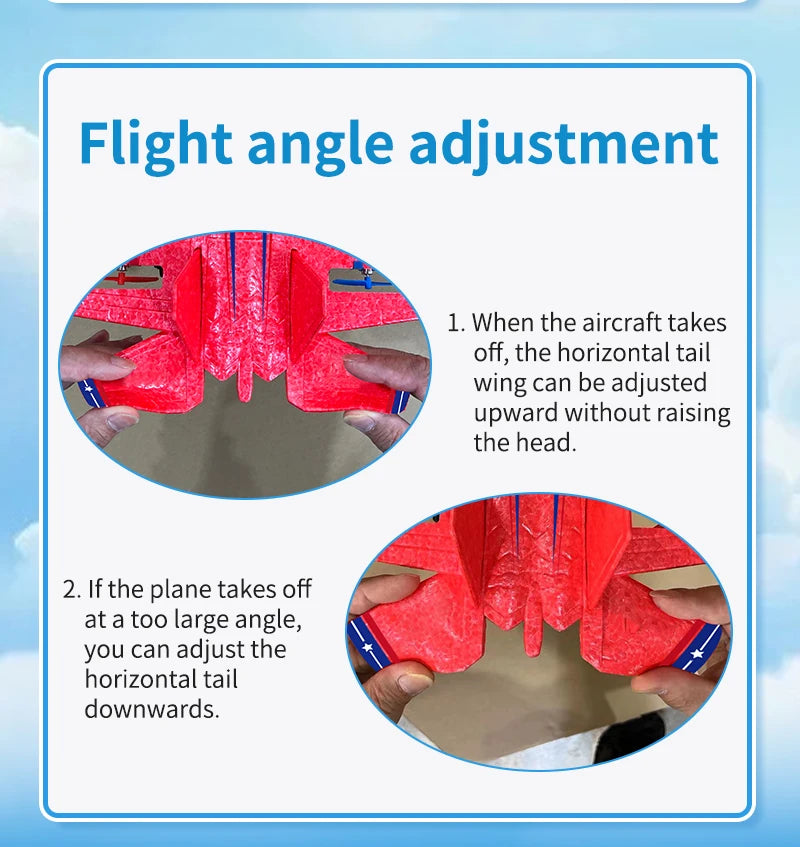 RC Plane KF803 2.4G With LED Lights RC Flying Model Glider RC Vertical Plane EPP Foam Toy Airplane Gifts For Kids