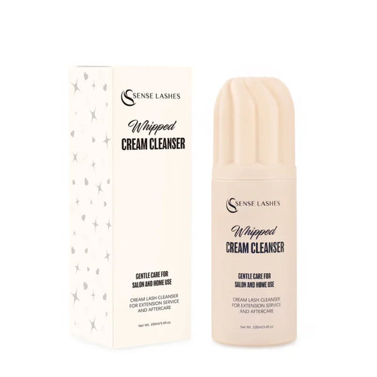 SENSE LASHES 100ml Whipped Cream Lash Shampoo for Makeup Tools & Accessories removedor de extensiones de pestañas Lash Cleanser