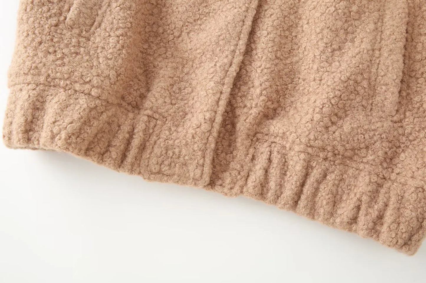 Women's Wool Coat 2025 Fall New Arrival Casual Fashionable Versatile Two-Color Wool Coat for Women