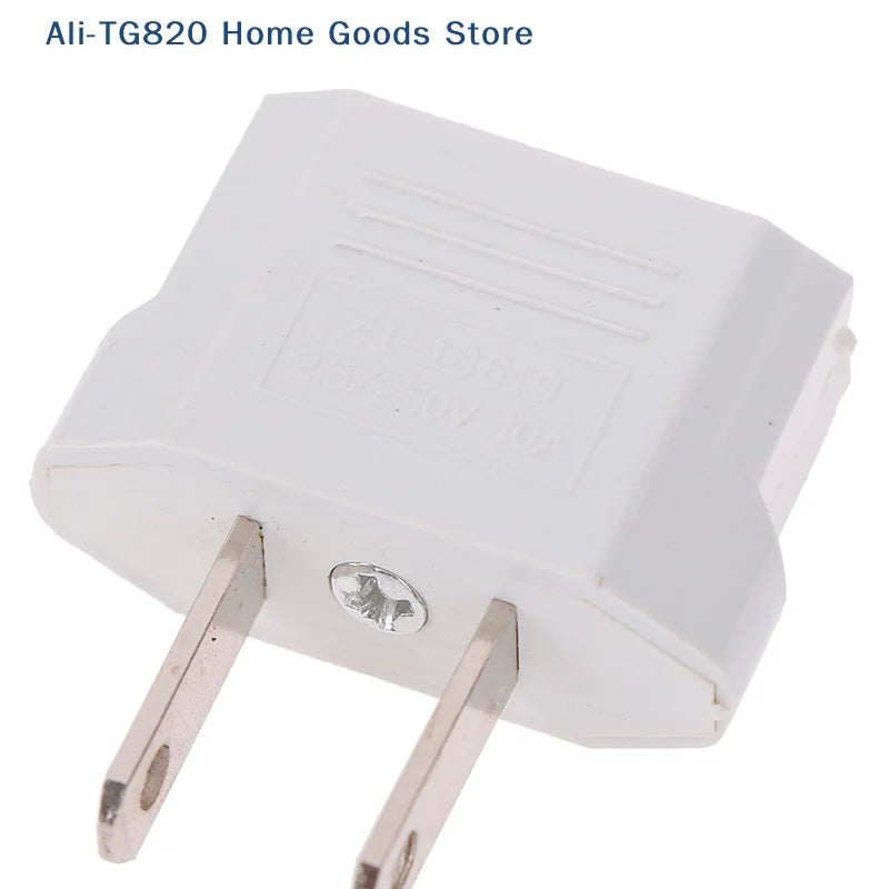 [TG820]4Pcs european usa eu to us plug us to eu plug travel charger adapter converter