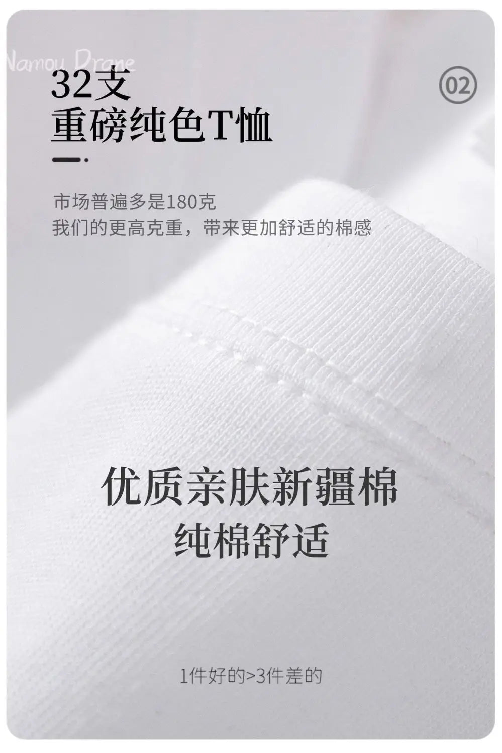 American 450g Heavy Cotton Short-sleeved T-shirt Men's and Women's Solid Color Loose Round Neck Top Bottoming Shirt Half-sleeved