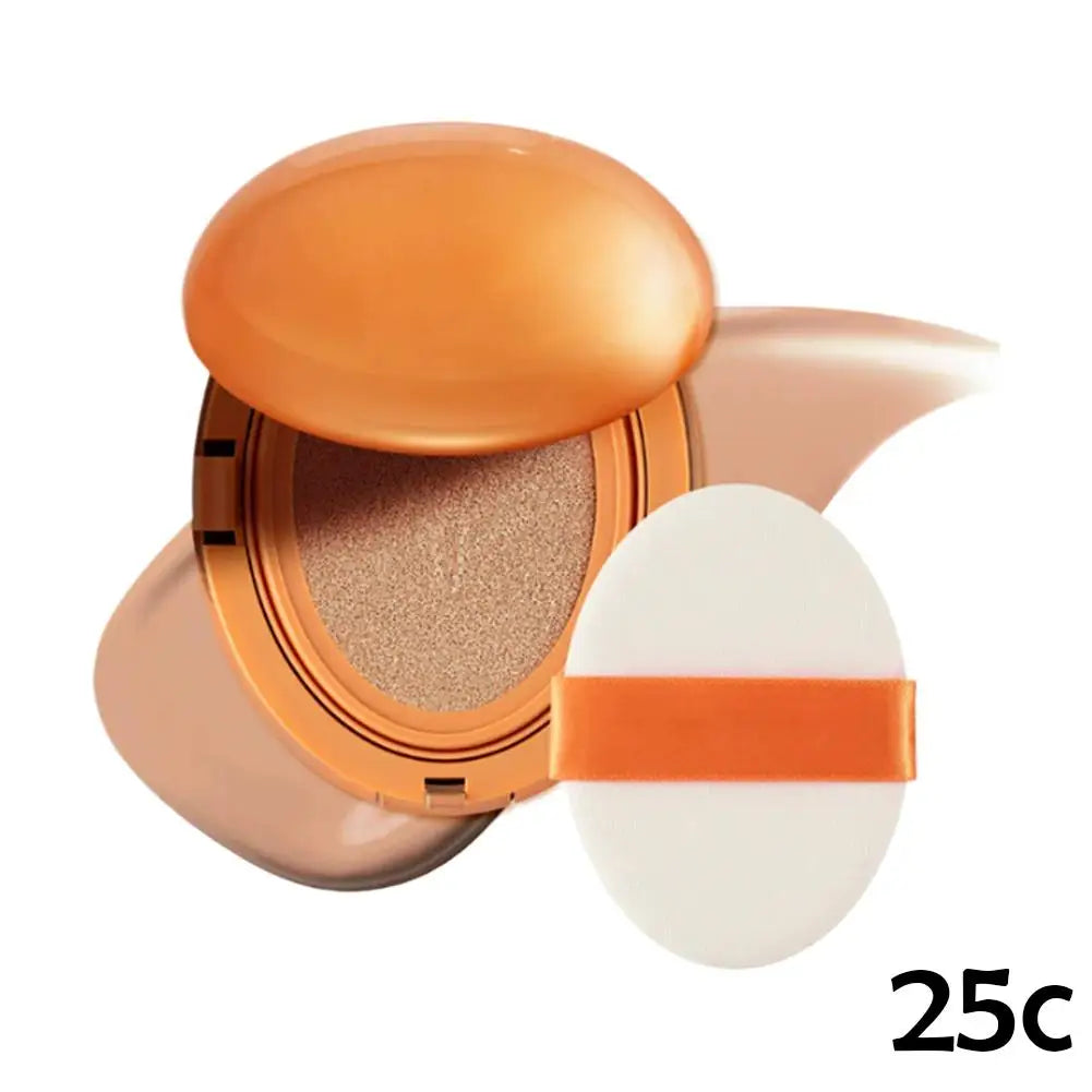 BARVENA Oil Control Air Cushion Regulates Sebum Secretion Conceals Imperfections High Coverage Yet Natural Look For All Day Wear