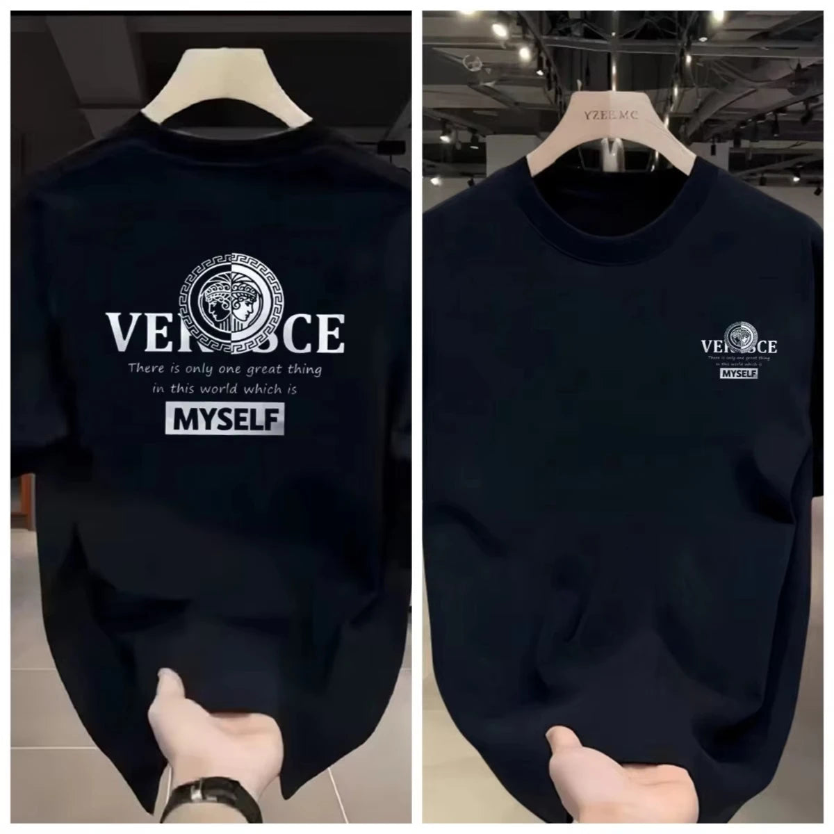 2026 Fashion Brand Printed Shirt - Summer High-End Luxury Men's and Women's Cotton Short-Sleeved T-Shirts - Fashion Shirts