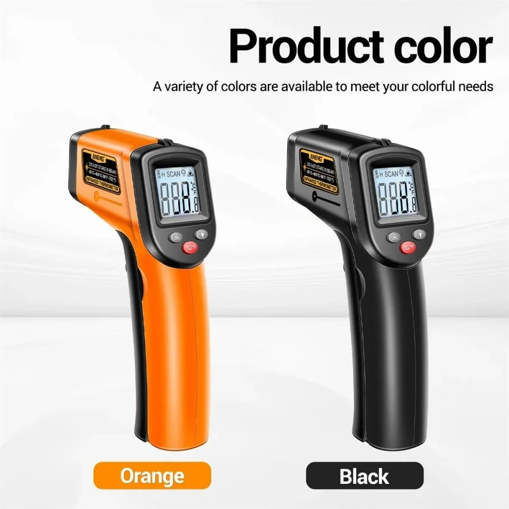 Digital Infrared Thermometer Non-contact Thermometer Industrial Precision Laser Temperature Meter Pyrometer Instrument Tool
