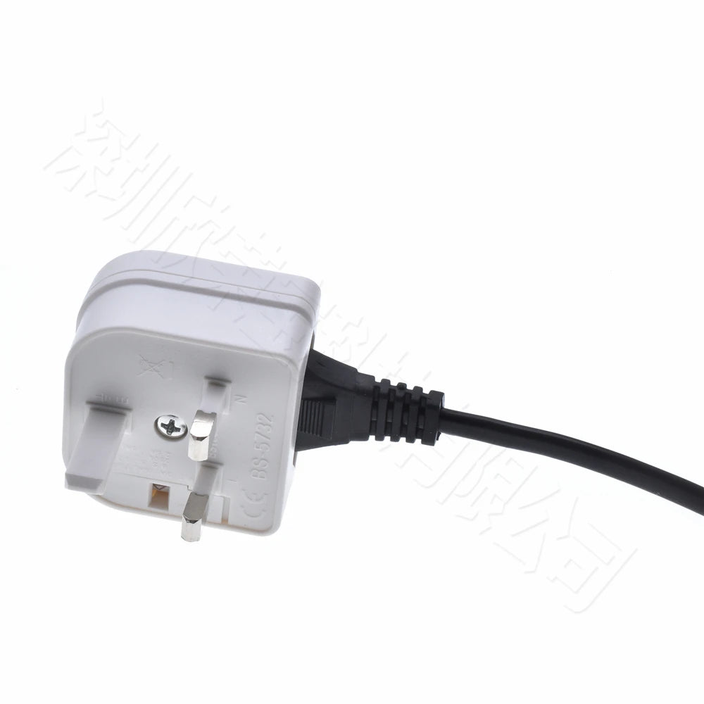European EU 2Pin to UK 3Pin Power Socket Travel Plug Japan European EU to UK Travel Adapter Electrical Charger Adapter Converter