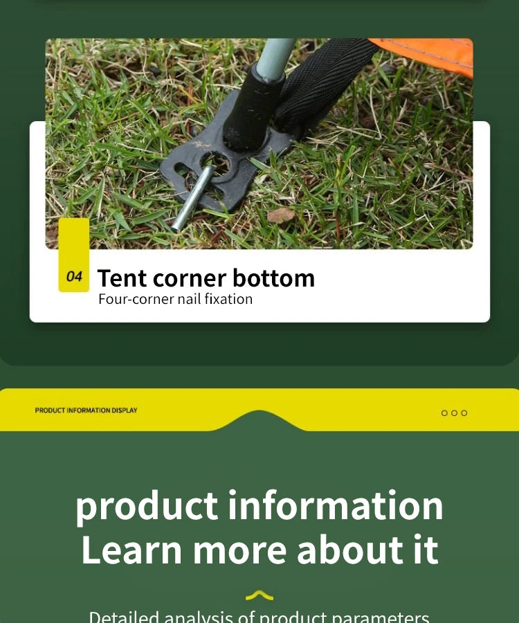 Instant Tent,Instant Pop Up Tents,Easy and Quick Setup Camping Tent,Windproof Waterproof with Rainfly for Outdoor Camping/Hiking