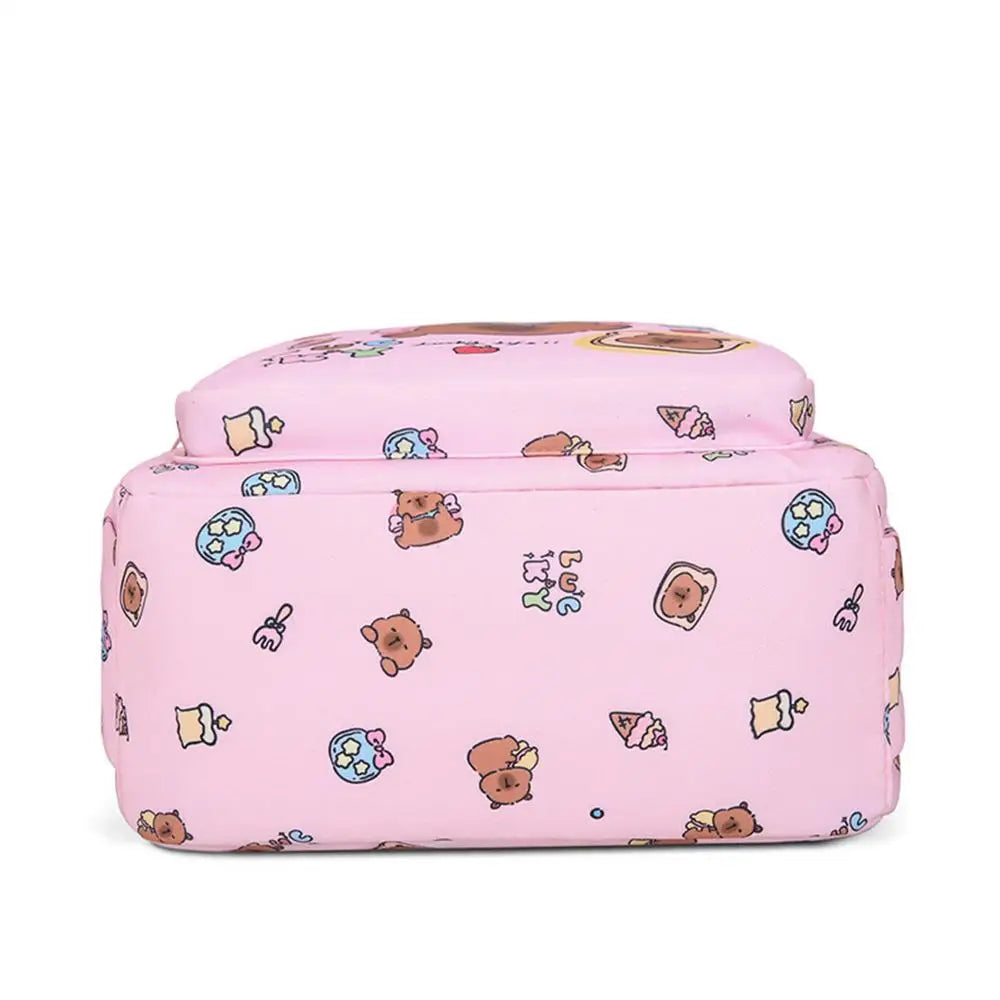 Cartoon Animal School Bags Primary Schoolbag  School Backpack Set Kids Daily Travel Backpack For Kids Children Students School
