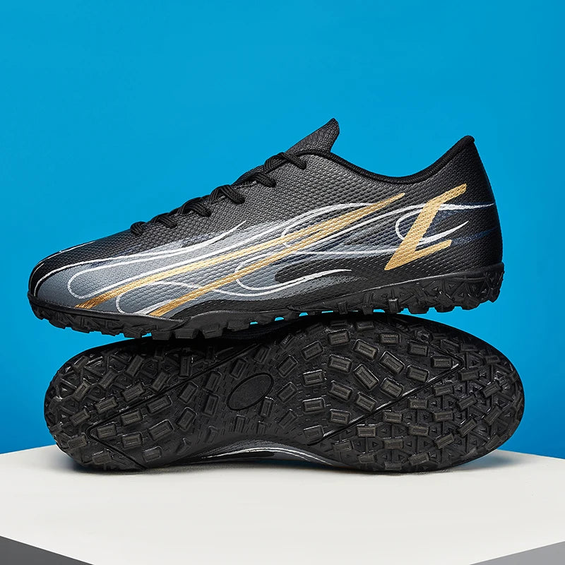 Large Size 46 47 Football Shoes for Men Training Sports Matches Artificial Grass TF Spike Cross-Border Shoe Male Footwear