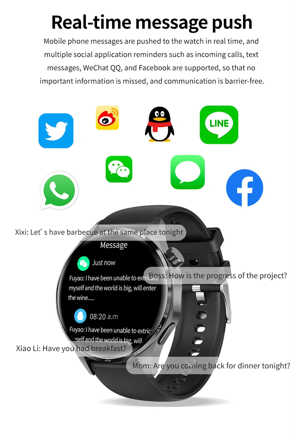 2025 New Men Watch 4 Pro 1.43 inch 360*360 AMOLED HD Screen Bluetooth Call Health Monitoring Men Watch Men For Android IOS clock