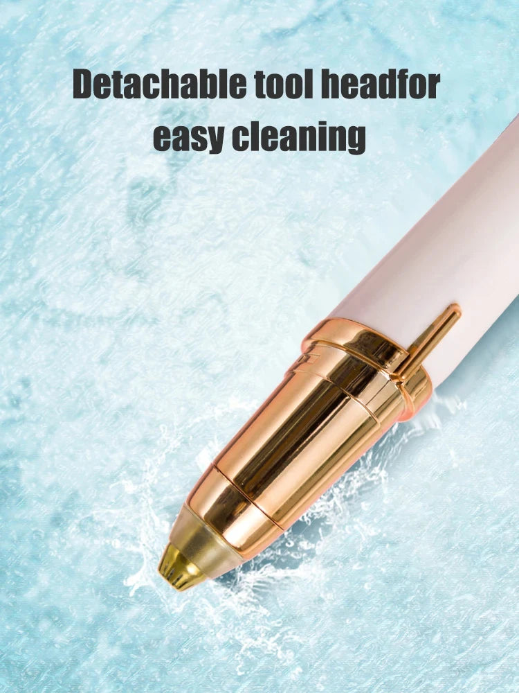 Electric Eyebrow Trimmer Electric Face Eyebrow Hair Trimmer Mini Portable Women Body Shaver Remover Blade Eye Rechargeable