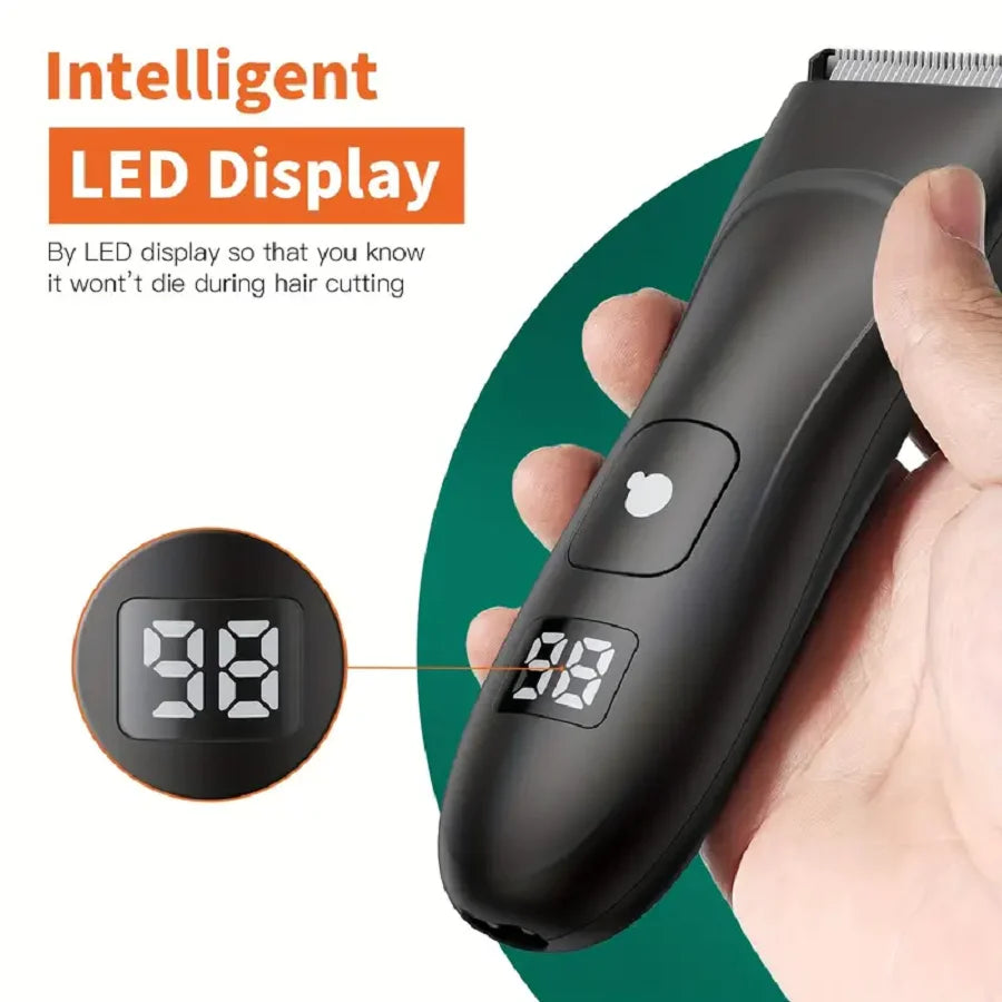 Mens Body Hair Trimmer for Men Balls Women Lady Shaver Hair Removal Bikini Trimmer Groin & Body Shaver Groomer Arm Beard Razor