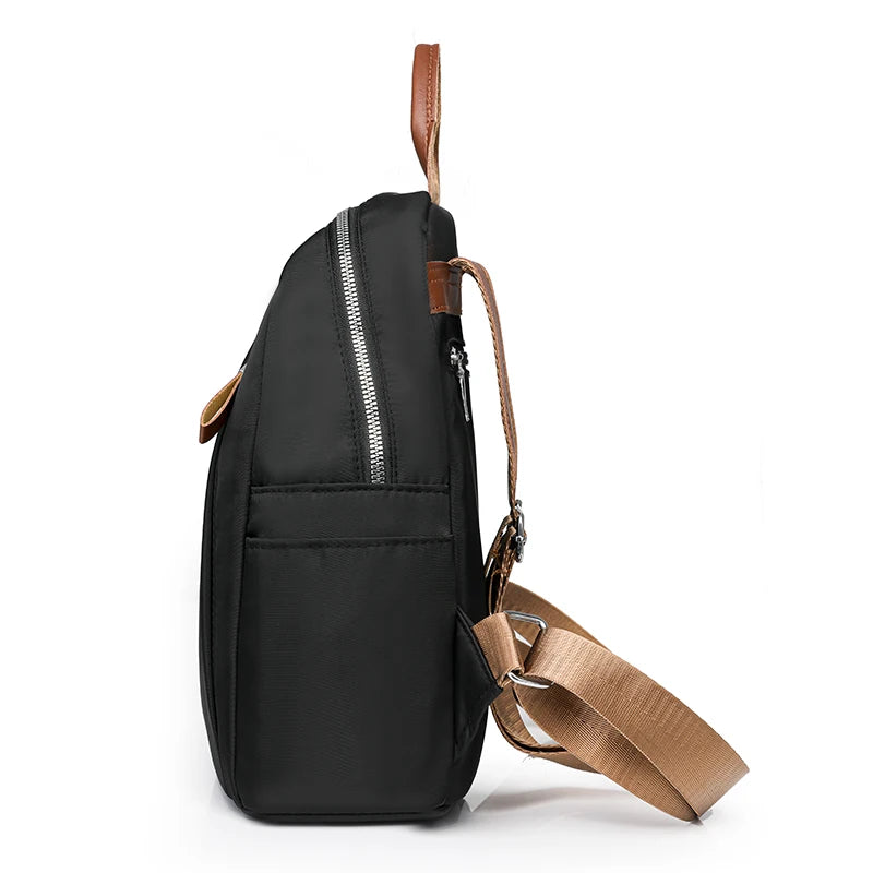 High Quality School Student Backpacks Large Capacity Travel Bags Fashion nylon Cloth Bag Trendy Computer Bag Backpack Washable