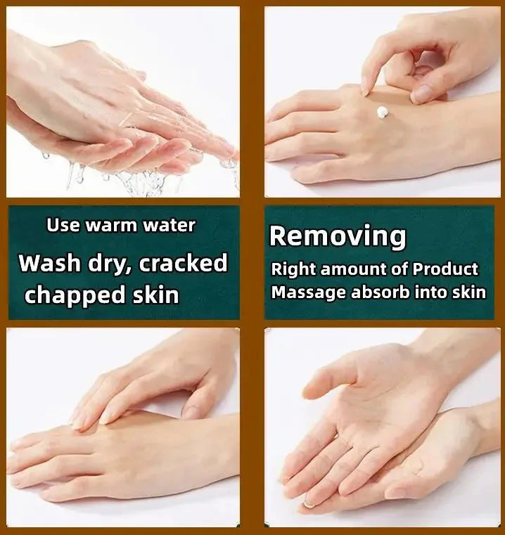 Collagen Smooth Wrinkles Hand Cream Skin Soften Silky Smooth Gloss Nourish Cracked Repair Moisturizing Product Korean Skin Care