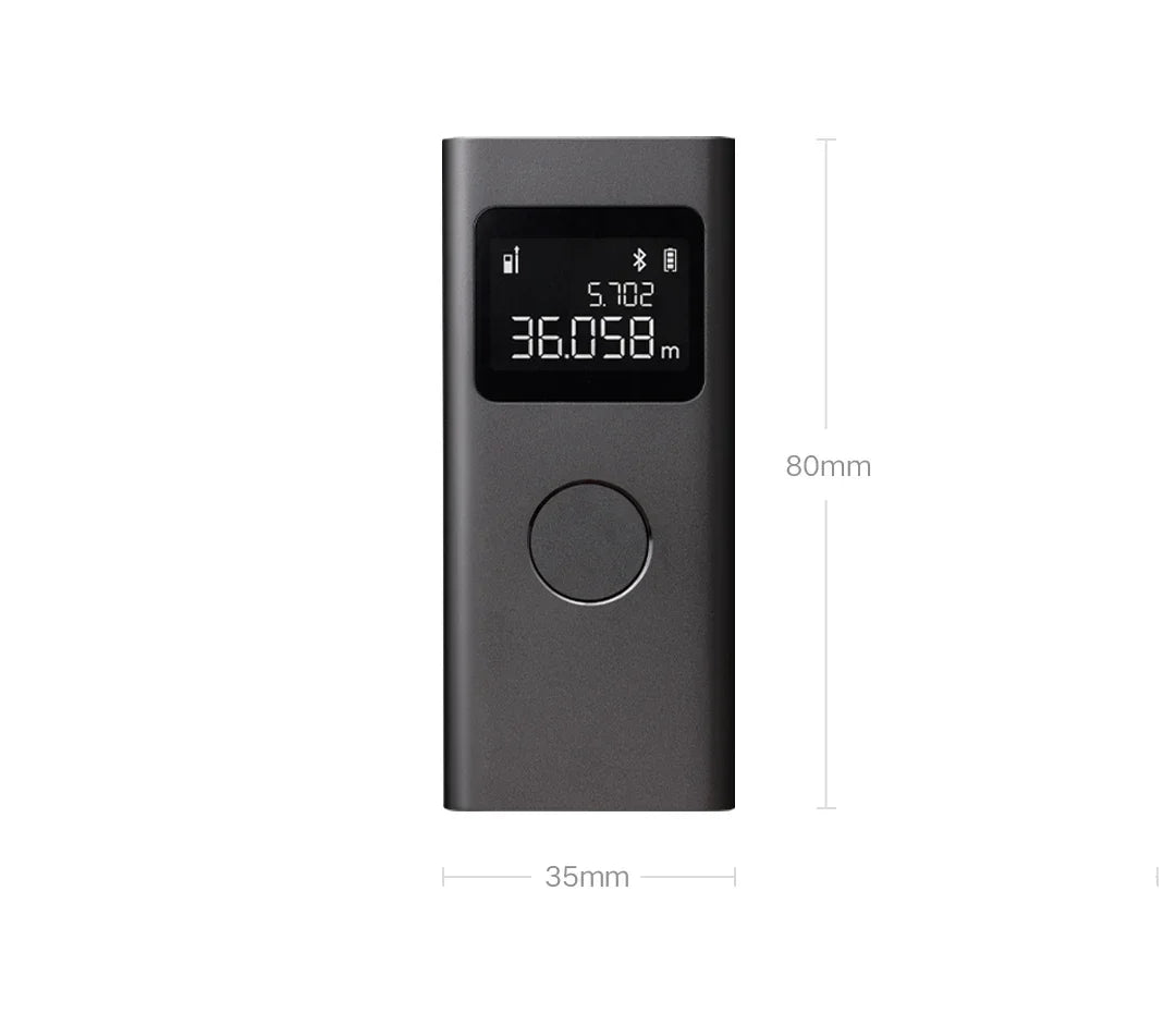 Original Xiaomi Mijia Smart Laser Rangefinder Real Time Distance Meter LCD Display Laser Range Finder Tape Measure Real Time New